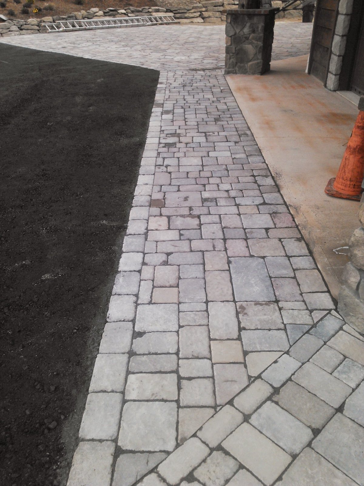 Paved pathway